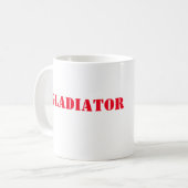 Scandal Gladiator Coffee Cup Koffiemok (Voorkant links)