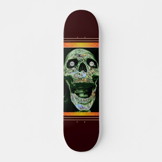 Scandale Skull Skateboard (Devant)