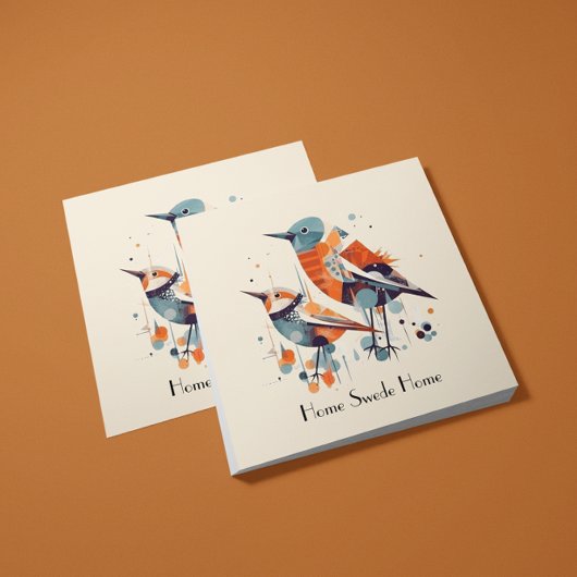 Scandi Aviary Duet, op maat