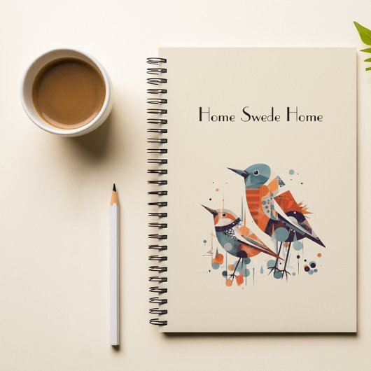 Scandi Aviary Duet, op maat Planner