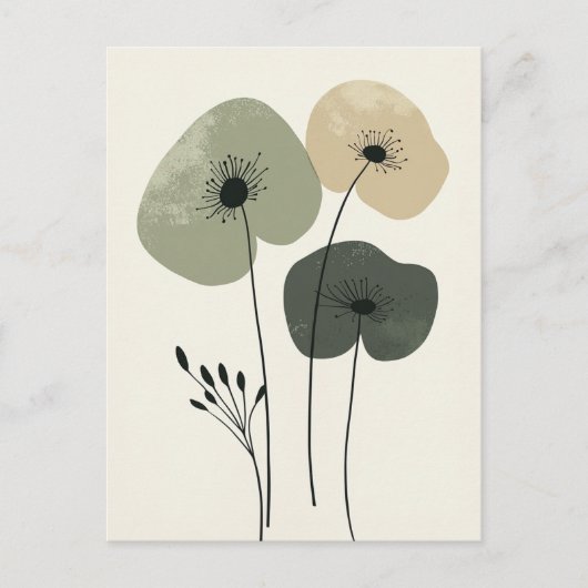 Scandi Bloom No.282 Briefkaart (Voorkant)