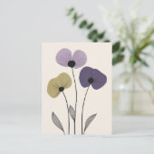 Scandi Bloom No.284 Briefkaart (Staand voorkant)