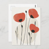 Scandi Bloom No.287 Briefkaart (Voorkant / Achterkant)