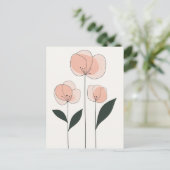 Scandi Bloom No.289 Briefkaart (Staand voorkant)