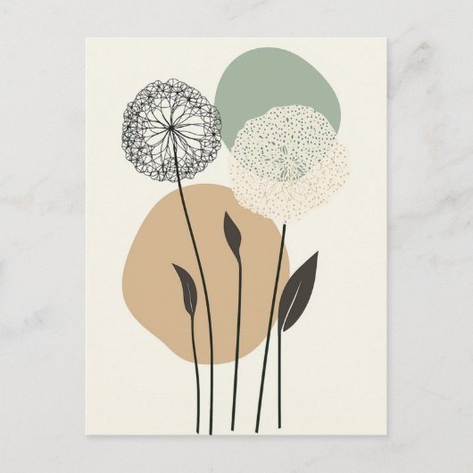 Scandi Bloom No.293 Briefkaart (Voorkant)