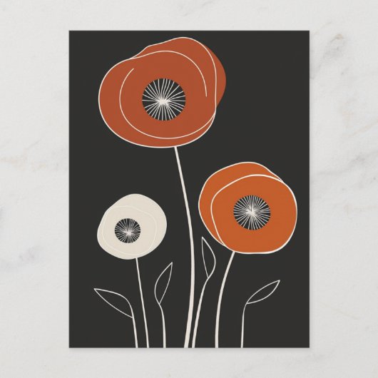 Scandi Bloom No.316 Briefkaart (Voorkant)