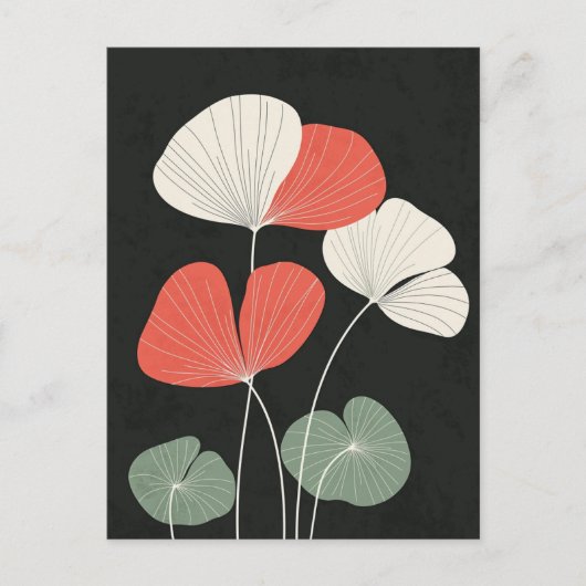 Scandi Bloom No.322 Briefkaart (Voorkant)