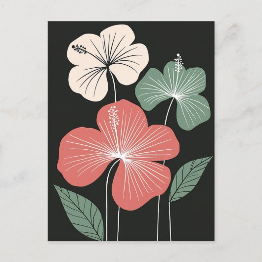 Scandi Bloom No.325 Briefkaart (Voorkant)