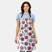 Scandi Cup Flowers Schort (Gedragen)