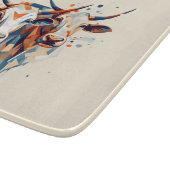 Scandi Farmhouse Cattle, op maat Snijplank (Hoek)