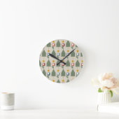 Scandi Forest Ronde Klok (Huis)