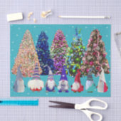 Scandi Gnomes kerstscene Tissuepapier (Craft)