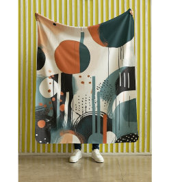 Scandi Groove Fleece Deken