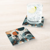 Scandi Groove Glazen Onderzetter (Schuin)