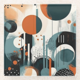 Scandi Groove Glazen Onderzetter