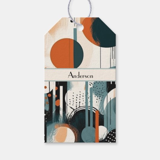 Scandi Groove, op maat Cadeaulabel (Voorkant)