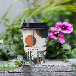 Scandi Groove, op maat Papieren Bekers