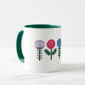 Scandi maxi tasse florale (Devant gauche)