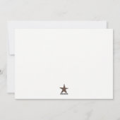 Scandi Minimal Blush Heart Christmas Tree Photo Feestdagenkaart (Achterkant)