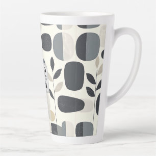 Scandi Motif No.3   Latte Mok
