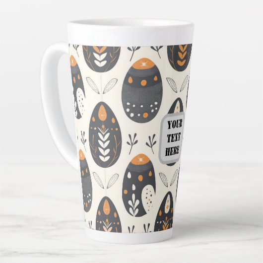 Scandi Motif No.6 | Latte Mok (Linkerhoek)