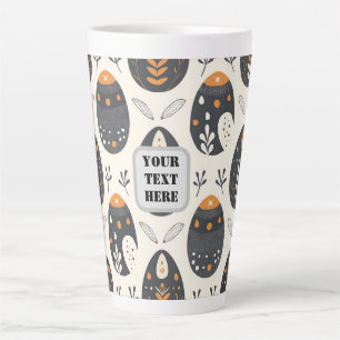 Scandi Motif No.6   Latte Mok