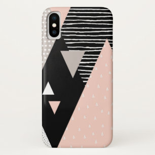 Scandi Mountain Peak Design iPhone X Hoesje