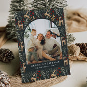 Scandi Photo Carte de Noël Boho Nordic Holiday