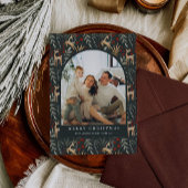 Scandi Photo Carte de Noël Boho Nordic Holiday