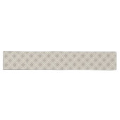 Scandi-Style Neutral Table Runner met Vormen Lange Tafelloper (Horizontaal)