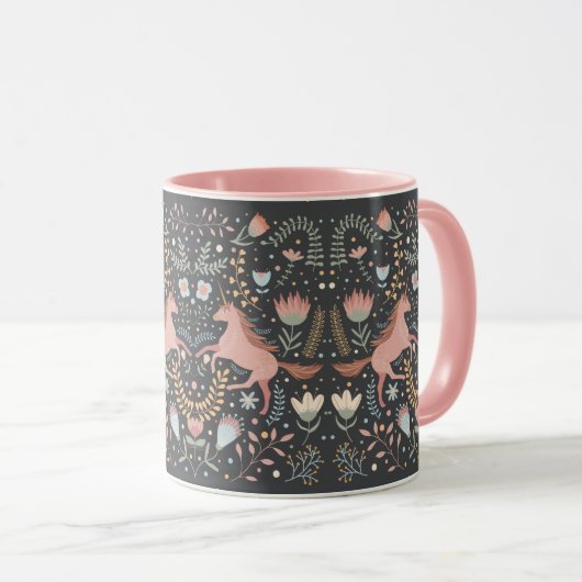 Scandi Unicorn Mug (Devant droit)