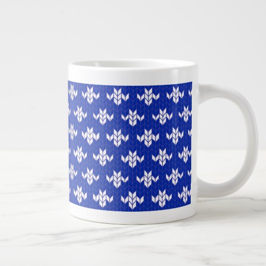 SCANDIA BLUE KNIT Big Mug (Droite)