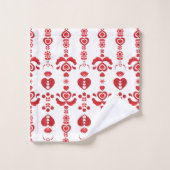 Scandinave Noël moderne Motif (Gant de toilette)