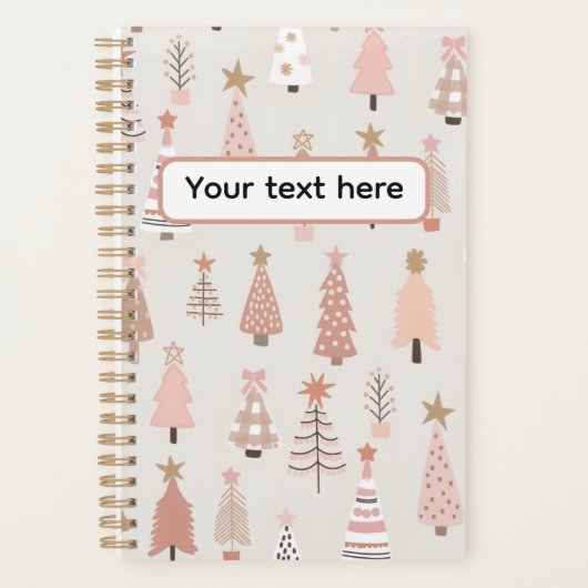 Scandinave Sapins Roses Planner (Voorkant)