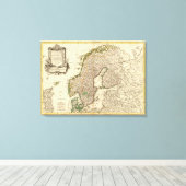 Scandinavia Canvas Afdruk (Insitu (Houten vloer))