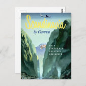  Scandinavia door Clipper Briefkaart (Voorkant / Achterkant)