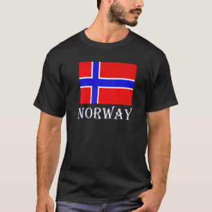 Scandinavia Noorse vlag Noords land Noorwegen T-shirt