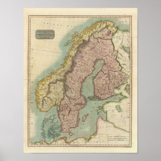 Scandinavia Poster (Voorkant)