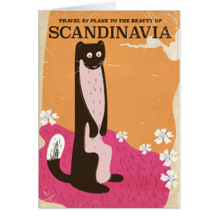 Scandinavia vintage-poster