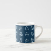 Scandinavian Christmas Icon Design  Espresso Kop (Rechts)