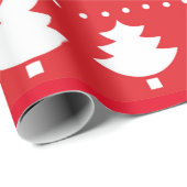 SCANDINAVIAN CHRISTMAS PATTERN GIFT WRAPPING CADEAUPAPIER (Rol Hoek)