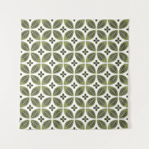 Scandinavian Floral: Naadloos ontwerp. Wandkleed