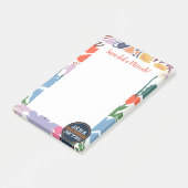 Scandinavian Floral Post-it® Notes (Schuin)