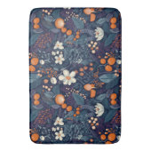 Scandinavian Floral Print Badmat (Voorkant Verticaal)