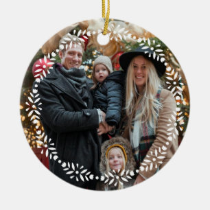 Scandinavian Folk Dala Horse Christmas Keramisch Ornament