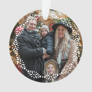 Scandinavian Folk Dala Horse Christmas Ornament