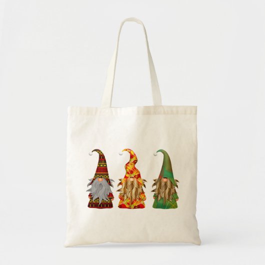 Scandinavian Forest Gnomes Tote Bag (Voorkant)