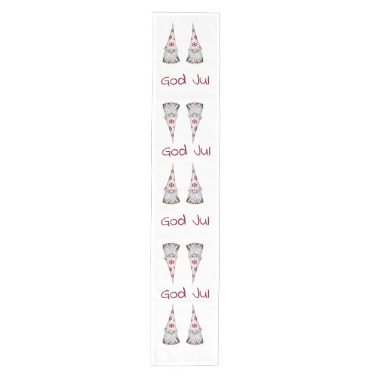 Scandinavian Gnome Table Runner Medium Tafelloper (Voorkant)