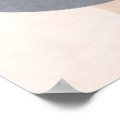 Scandinavian Half Circle Wall Art – Geometric Poster (Hoek)