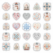 Scandinavian Holiday Sticker Pack (Voorkant)